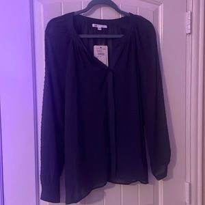 Slate Blue blouse medium